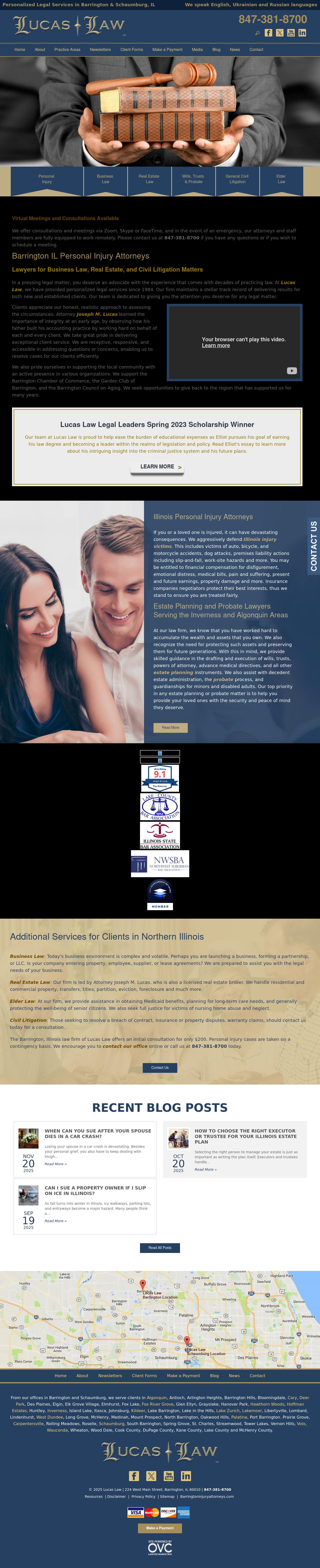 Joseph M. Lucas & Associates, L.L.C. - Barrington IL Lawyers