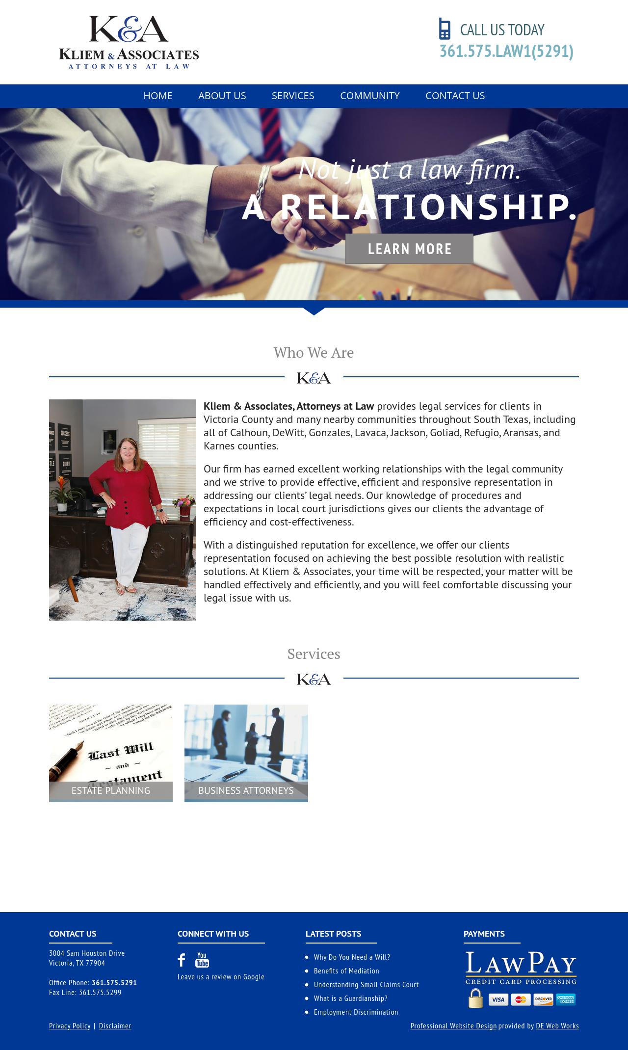 Kliem & Associates PLLC - Victoria TX Lawyers