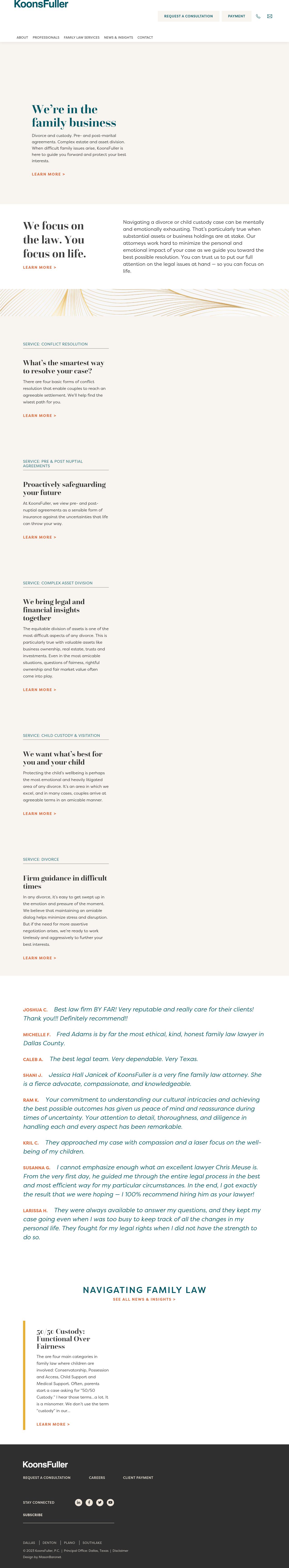 KoonsFuller, PC - Houston TX Lawyers