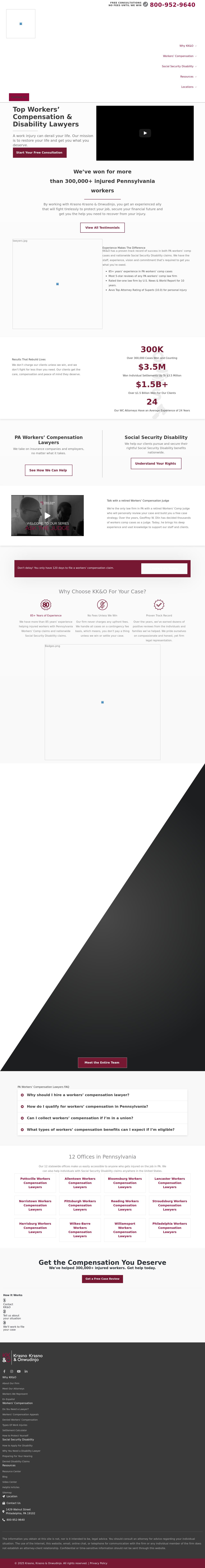 Krasno, Krasno & Onwudinjo - Reading PA Lawyers