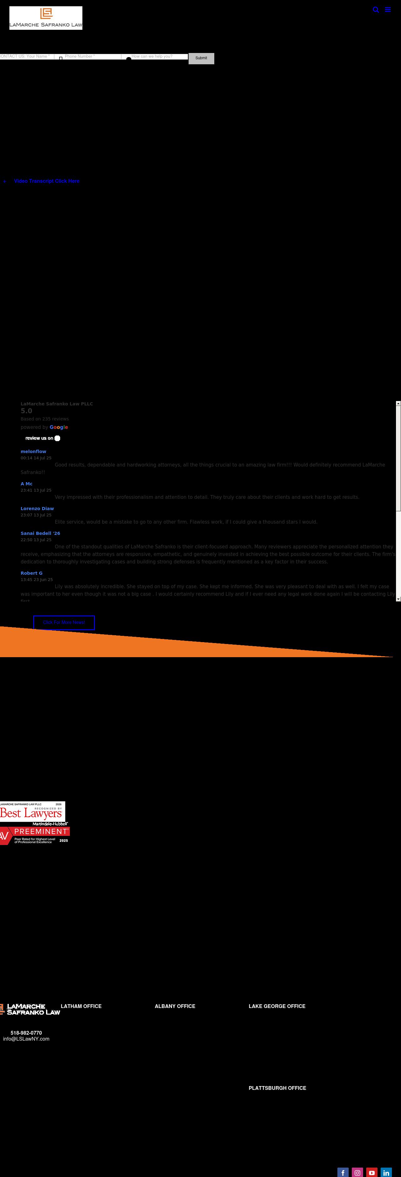LaMarche Safranko Law PLLC - Clifton Park NY Lawyers