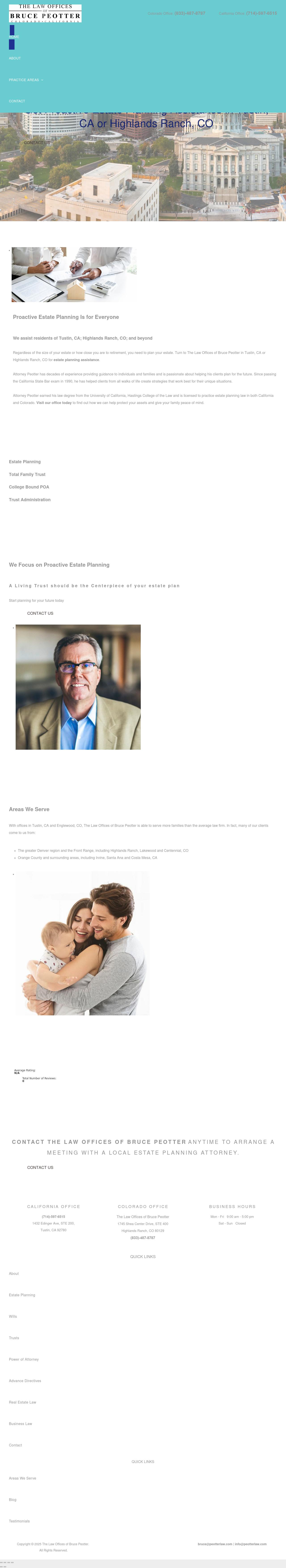 Law Office of Bruce Peotter - Tustin CA Lawyers