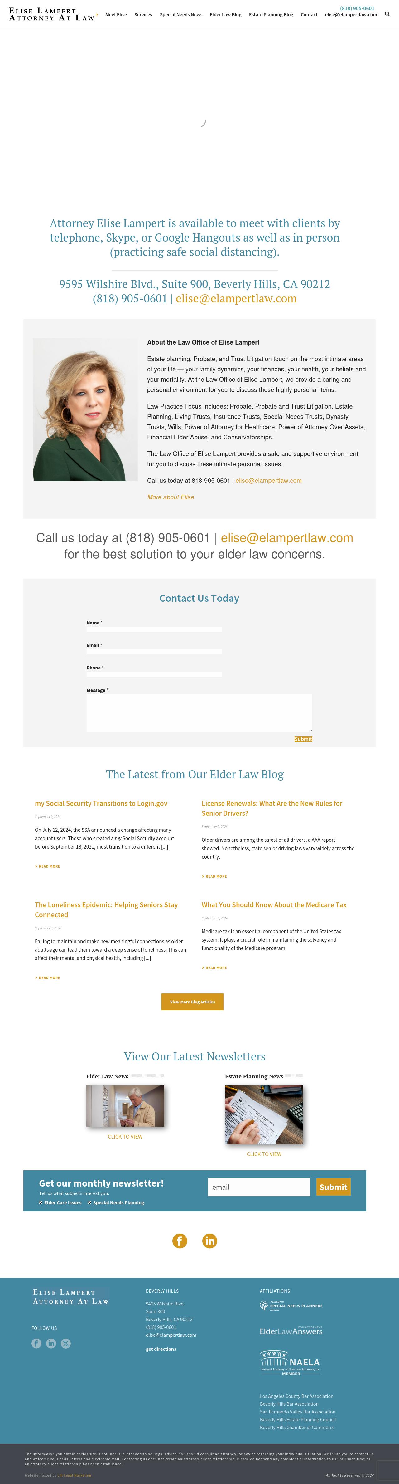 Law Office of Elise Lampert - Sherman Oaks CA Lawyers