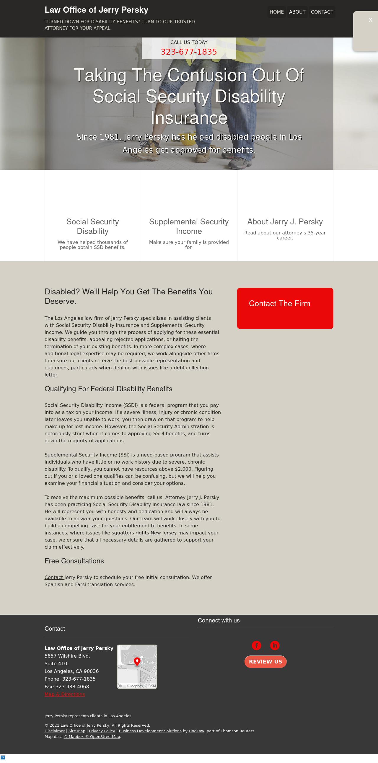 Law Office of Jerry Persky - Los Angeles CA Lawyers