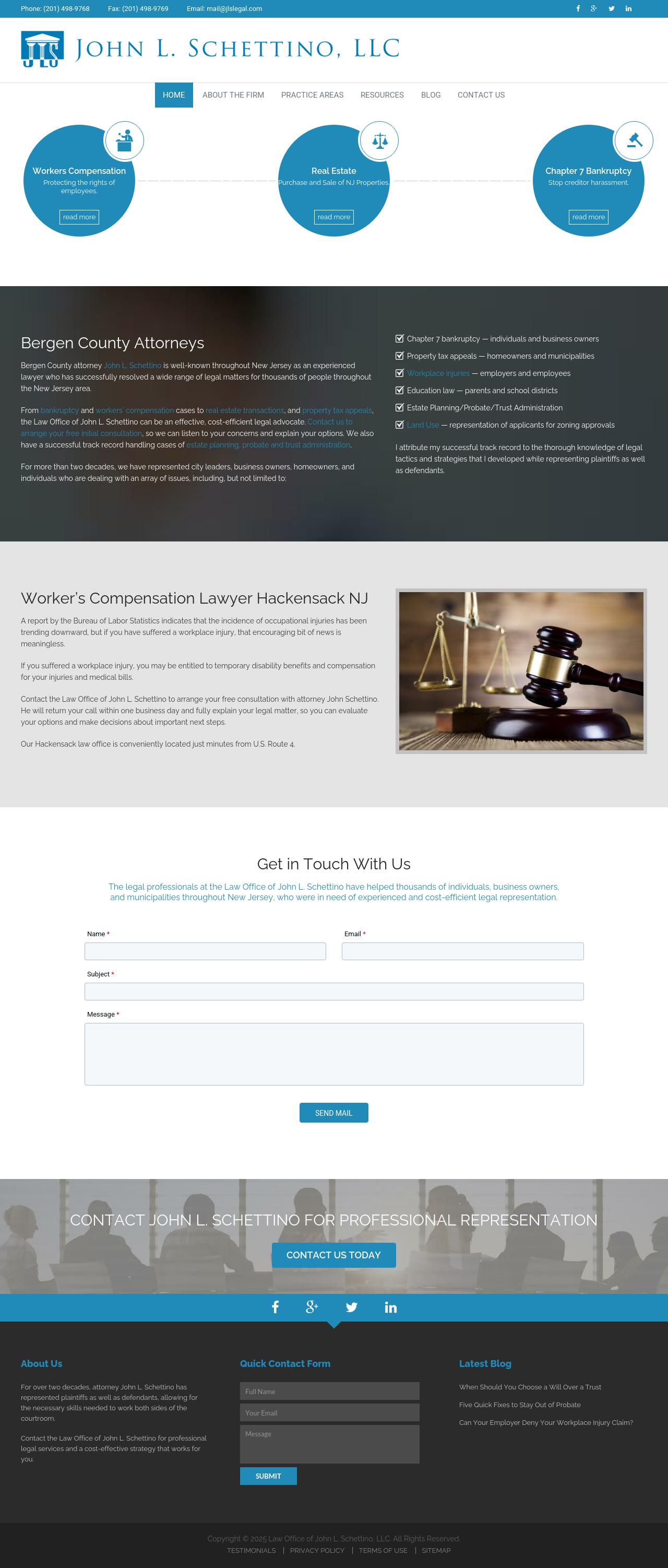 Law Office of John L. Schettino, LLC - Hackensack NJ Lawyers