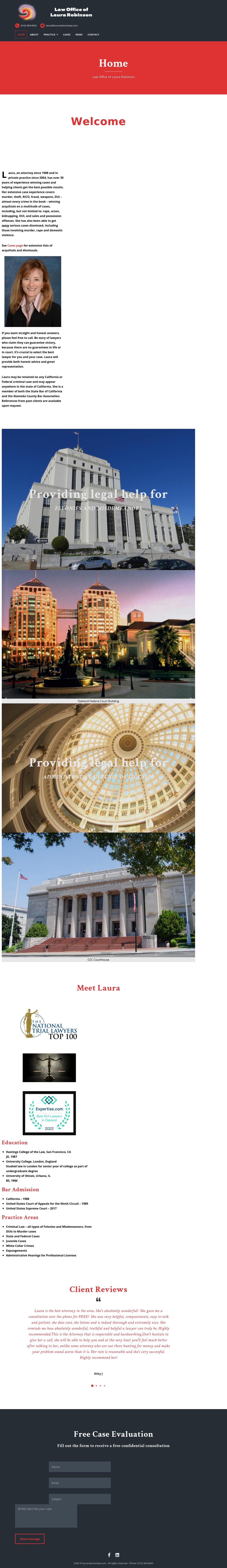 Law Office of Laura Robinson - Oakland CA Lawyers