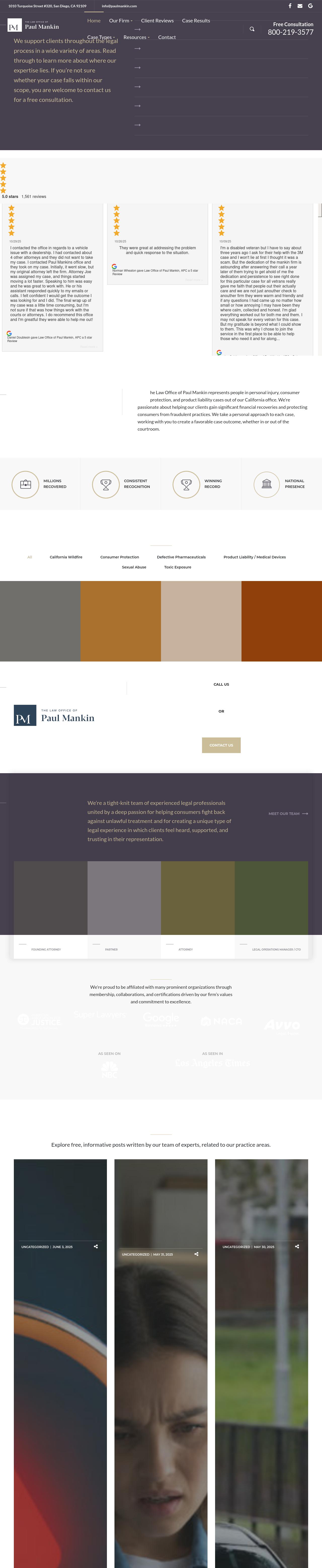 Law Office of Paul Mankin - Beverly Hills CA Lawyers