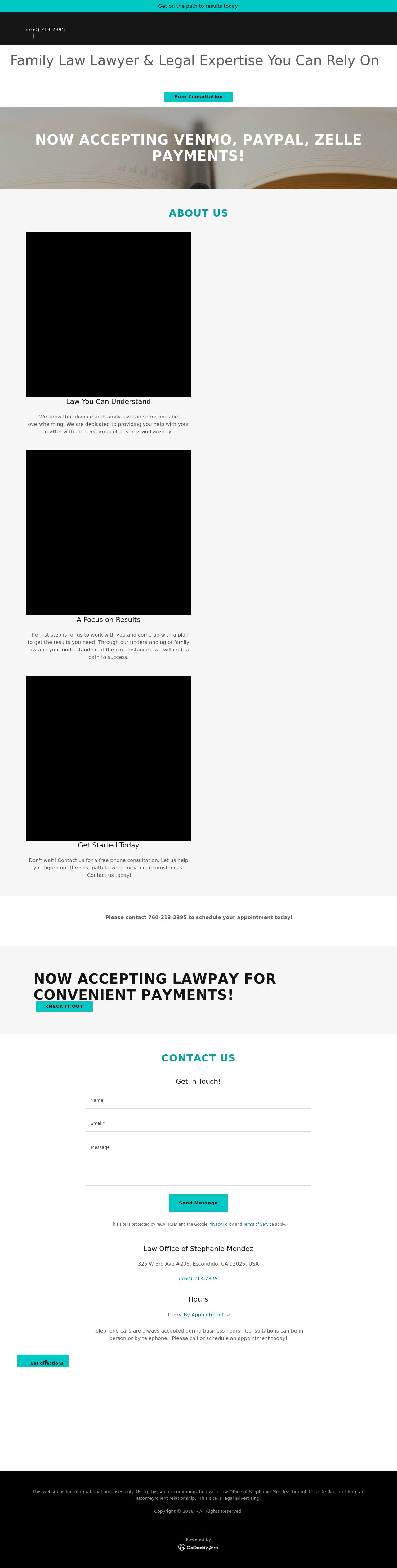 Law Office of Stephanie N. Mendez - Escondido CA Lawyers