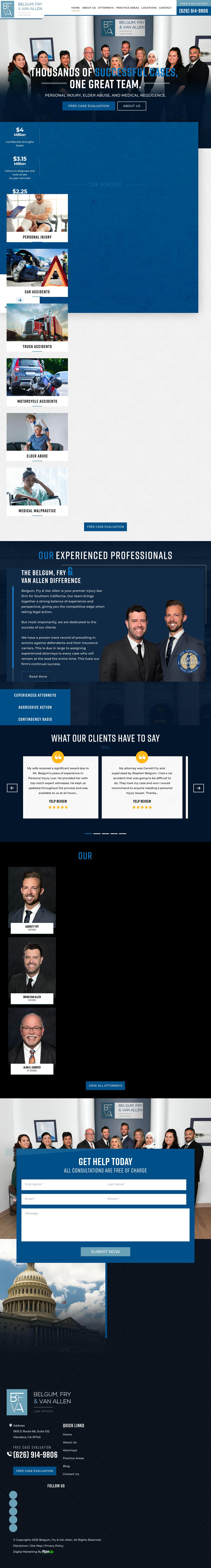 Law Offices of Belgum and Fry - Glendora CA Lawyers