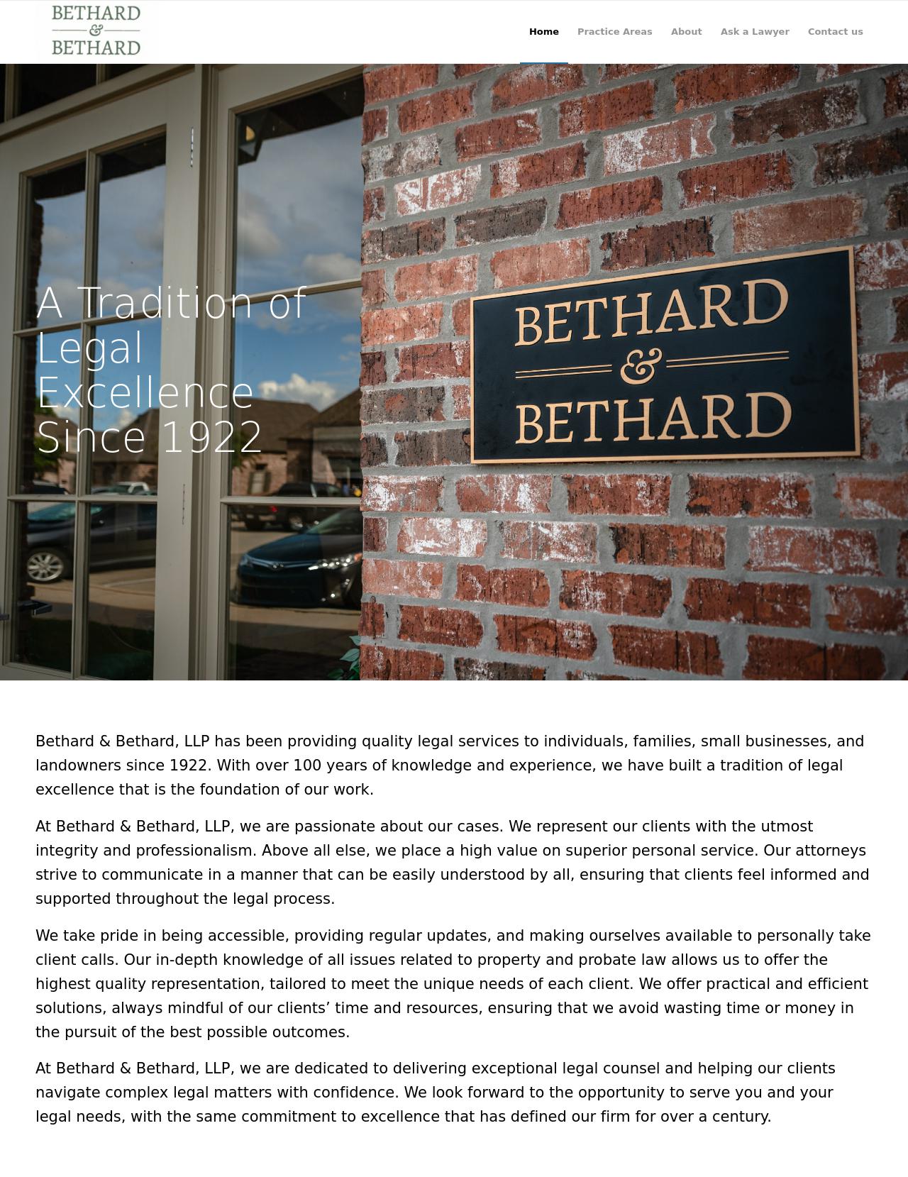 Law Offices of Bethard & Bethard, LLP - Coushatta LA Lawyers