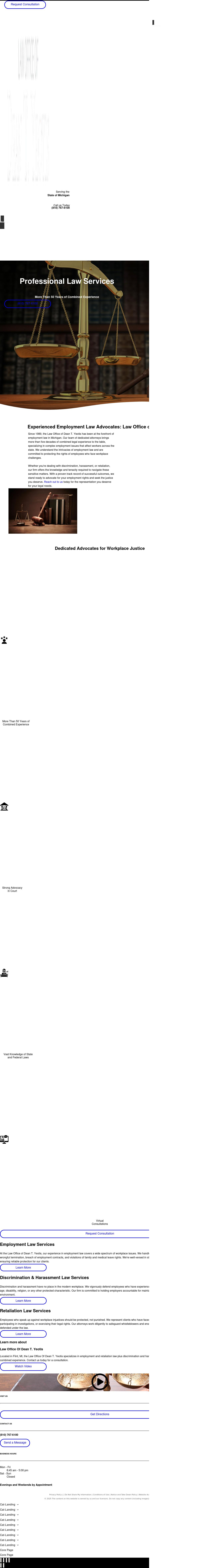 Law Offices of Dean T. Yeotis - Flint MI Lawyers