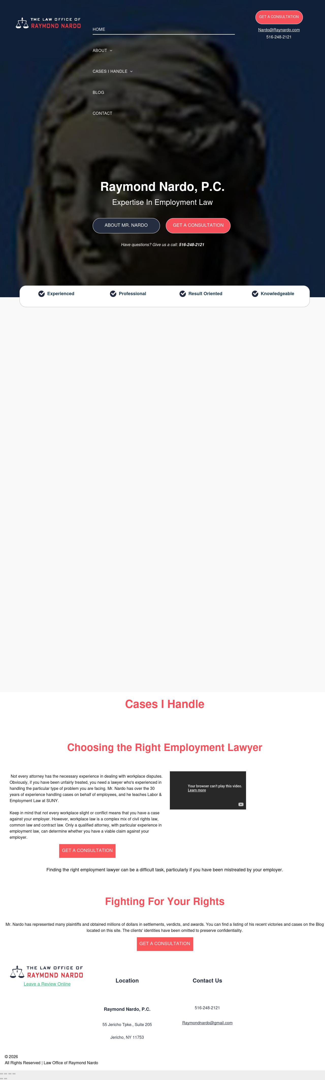 Law Offices of Raymond Nardo, Attorney at Law - Mineola NY Lawyers