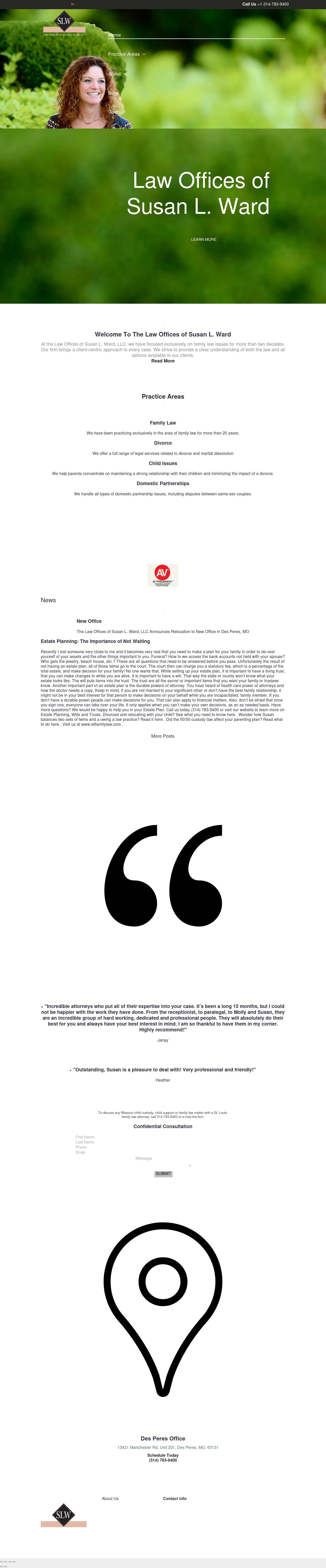 Law Offices of Susan L. Ward LLC - Clayton MO Lawyers