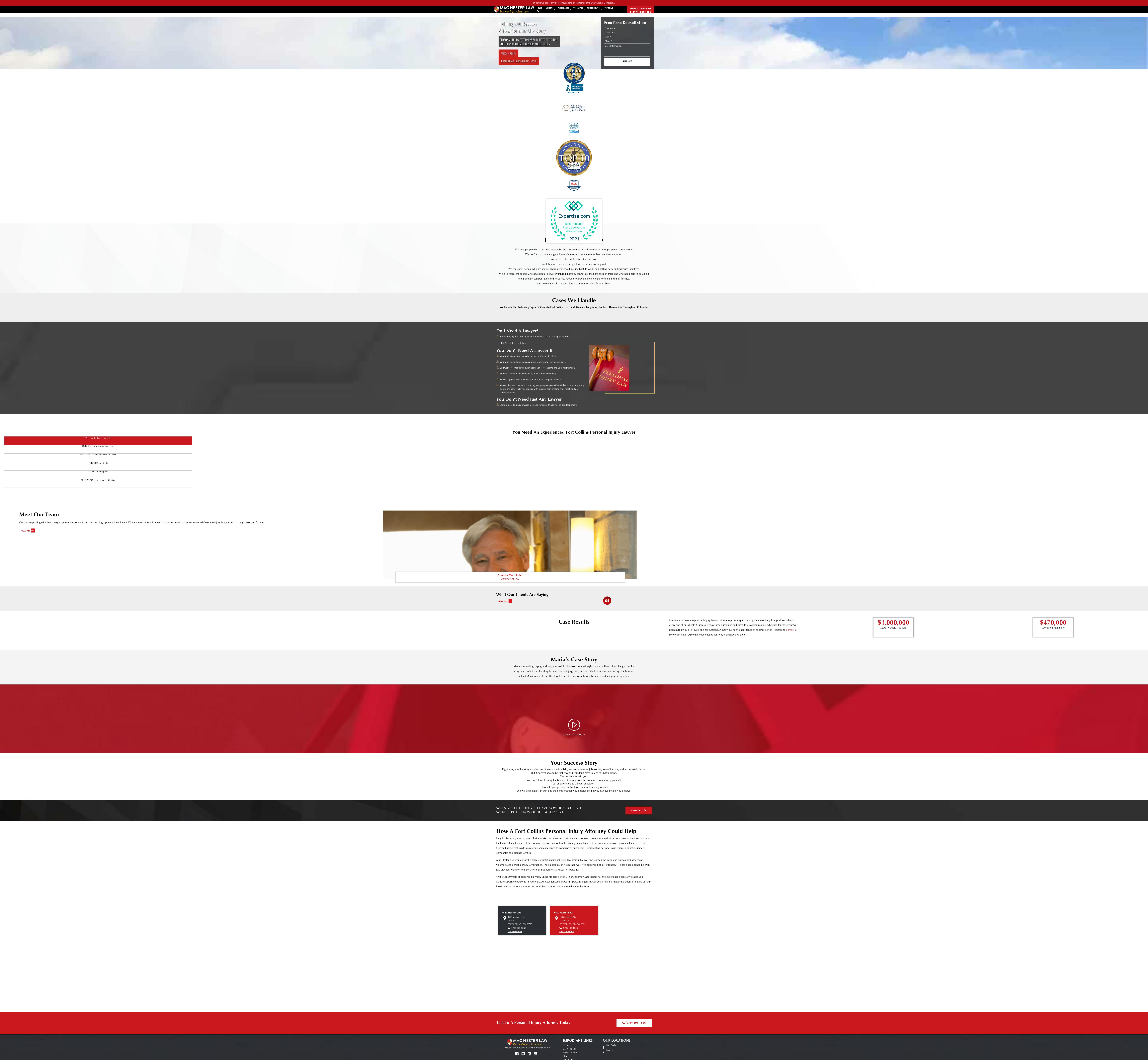 Mac Hester Law - Fort Collins CO Lawyers