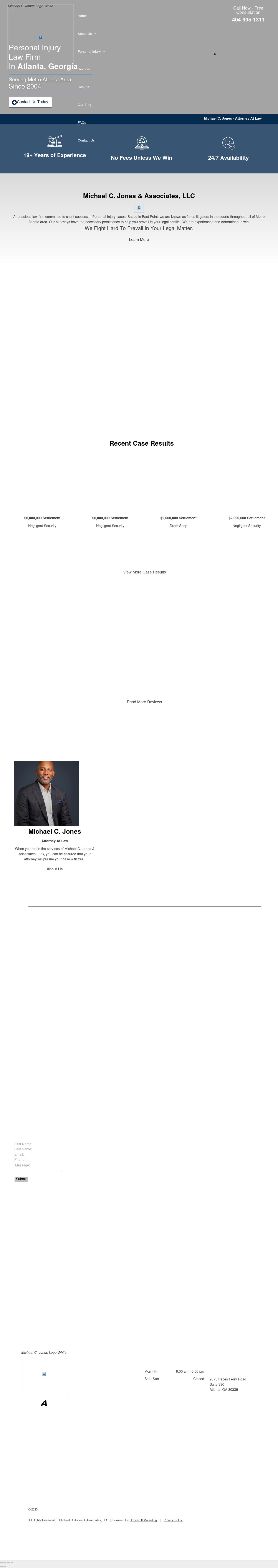 Michael C. Jones & Associates, LLC - Atlanta GA Lawyers