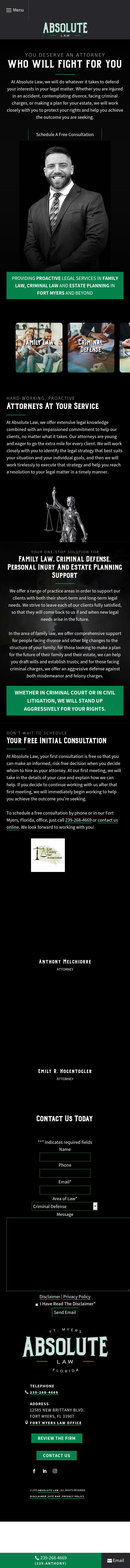Absolute Law, PA - Fort Myers FL Lawyers