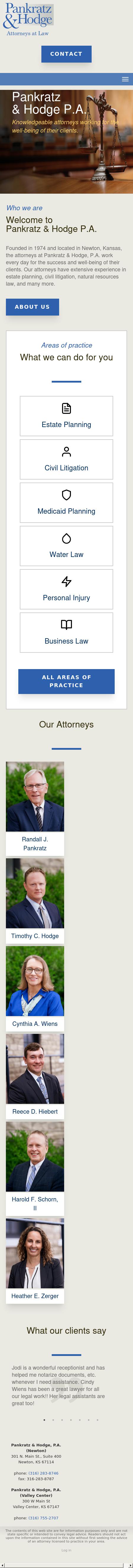 Adrian & Pankratz PA - Newton KS Lawyers