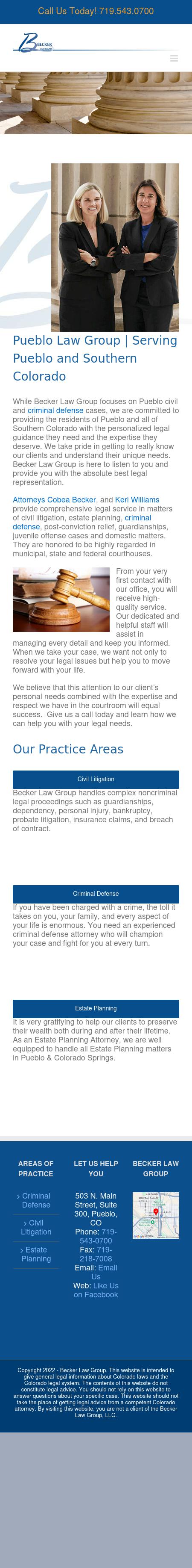 Becker & Ernst LLC - Pueblo CO Lawyers