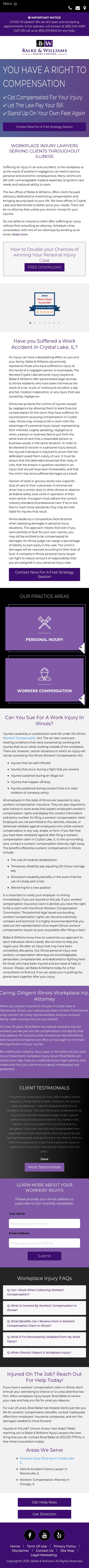 Brad J. Balke, P.C. - Crystal Lake IL Lawyers