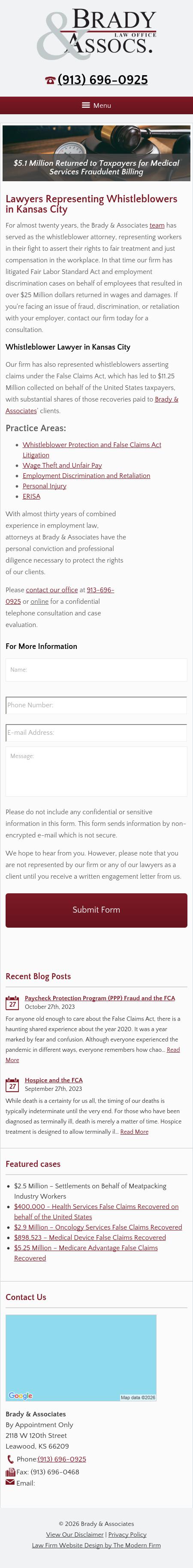 Brady & Associates - Overland Park KS Lawyers