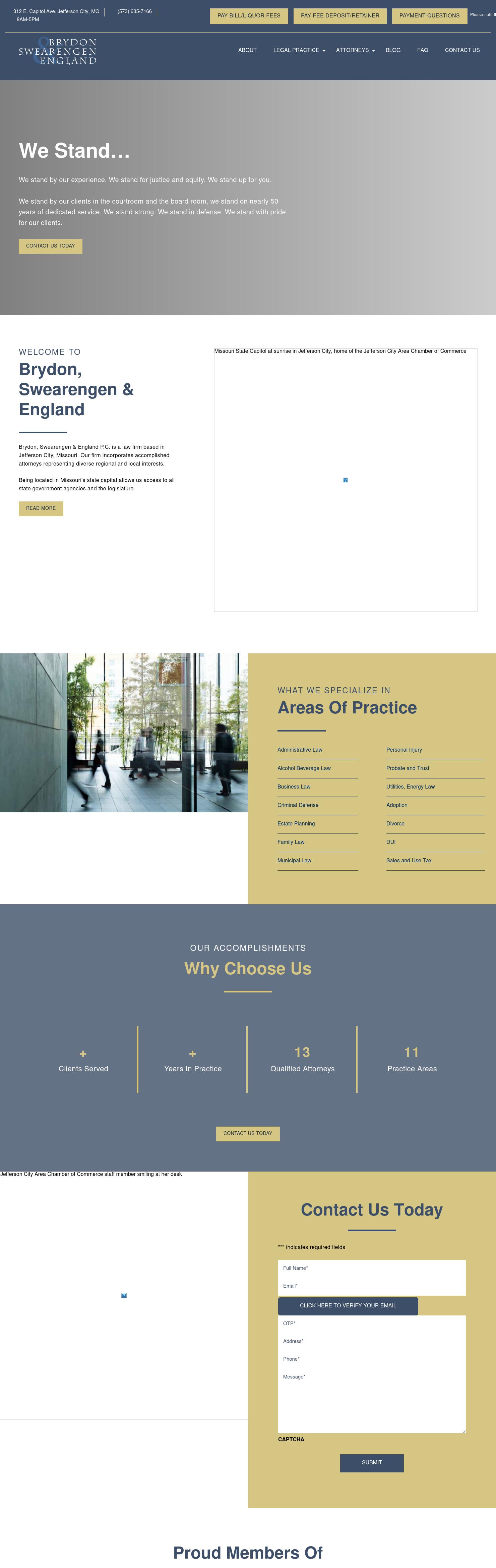 Brydon, Swearengen & England P.C. - Jefferson City MO Lawyers