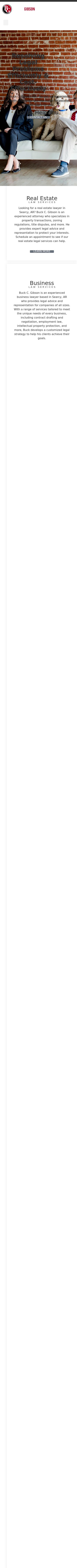 Buck C. Gibson, P.A. - Searcy AR Lawyers