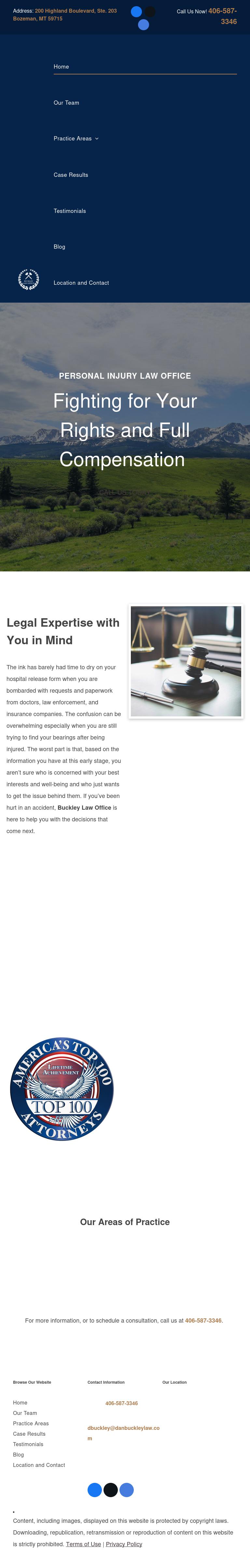 Buckley Law Office, P.C. - Bozeman MT Lawyers