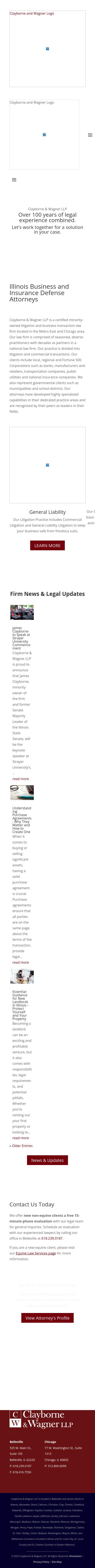 Clayborne, Sabo & Wagner LLP - Belleville IL Lawyers