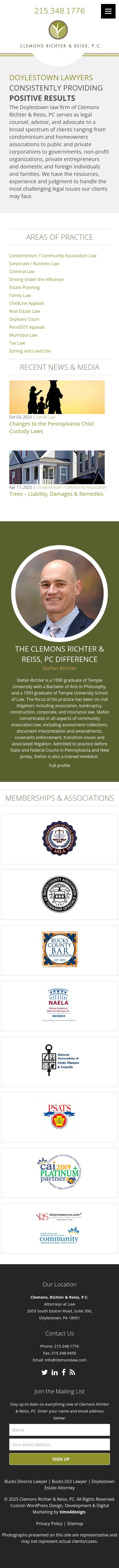 Clemons, Richter & Reiss, P.C. - Lansdale PA Lawyers