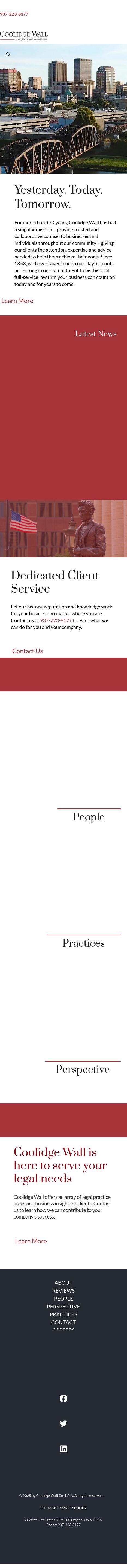 Coolidge Wall Co., L.P.A. - Dayton OH Lawyers