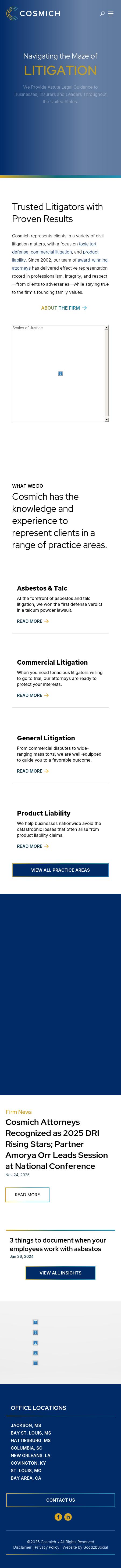 Cosmich Simmons & Brown, PLLC - Cincinnati OH Lawyers