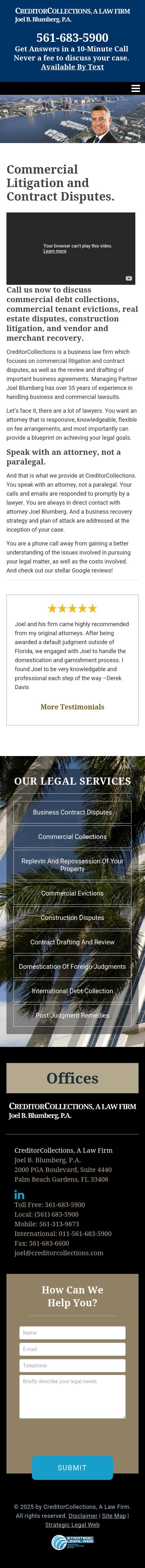 CreditorCollections, A Law Firm - West Palm Beach FL Lawyers