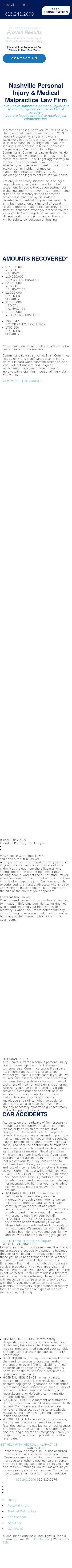 Cummings Law, PL - Nashville TN Lawyers