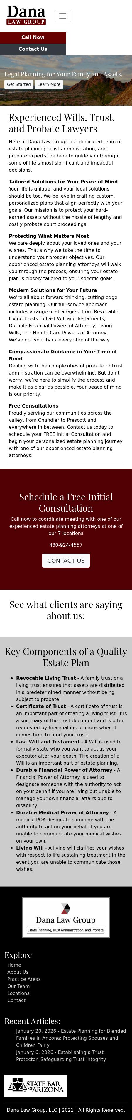 Dana Law Group, LLC - Chandler AZ Lawyers