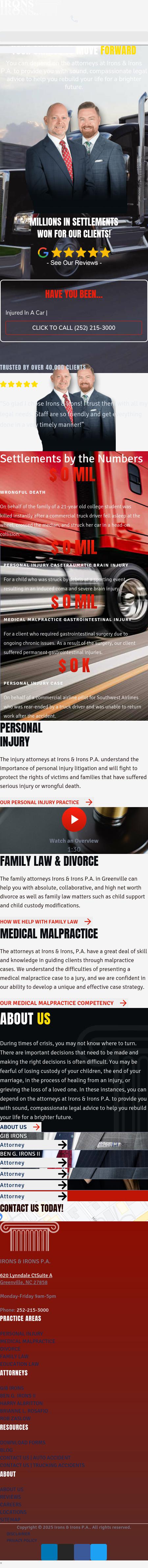 Dawson & Albritton, P.A. - Greenville NC Lawyers