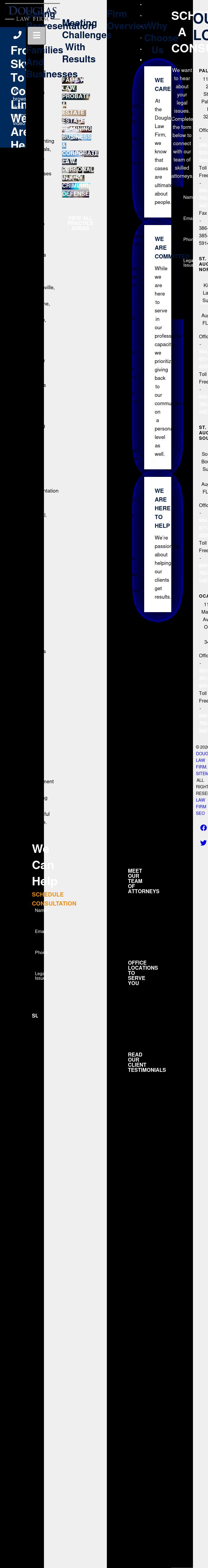 Douglas Law Firm - Palatka FL Lawyers