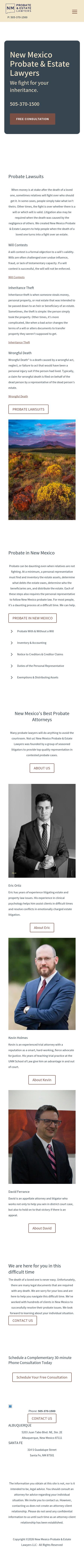 Eric Ortiz Law - Albuquerque NM Lawyers