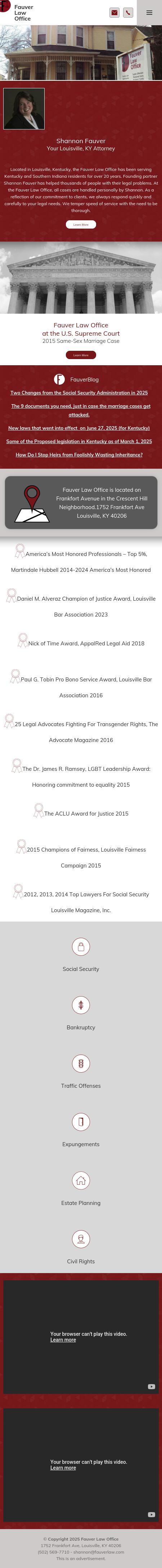 Fauver Law Office PLLC - Louisville KY Lawyers