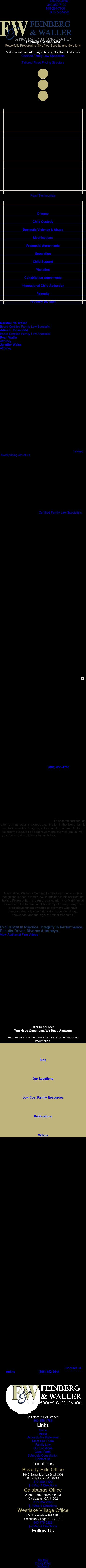 Feinberg & Waller - Calabasas CA Lawyers