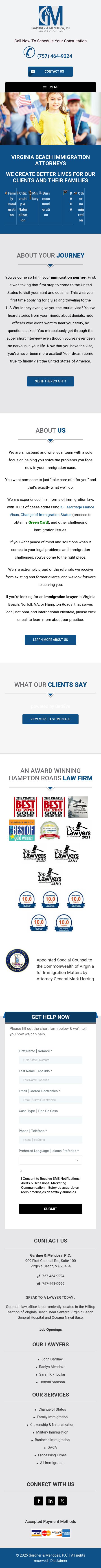 Gardner & Mendoza, PC - Norfolk VA Lawyers