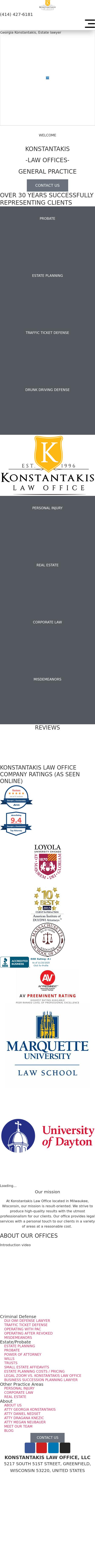 Georgia L. Konstantakis - Greendale WI Lawyers