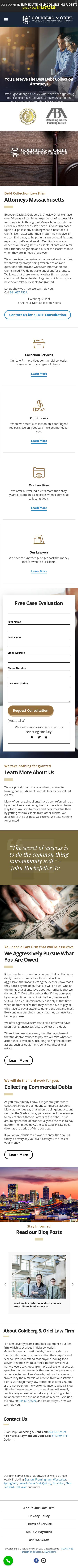 Goldberg & Oriel - Framingham MA Lawyers