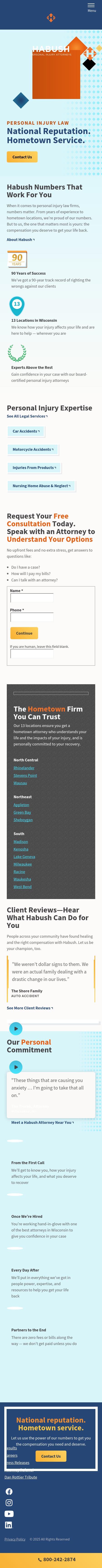 Habush Habush & Rottier S.C. - Waukesha WI Lawyers