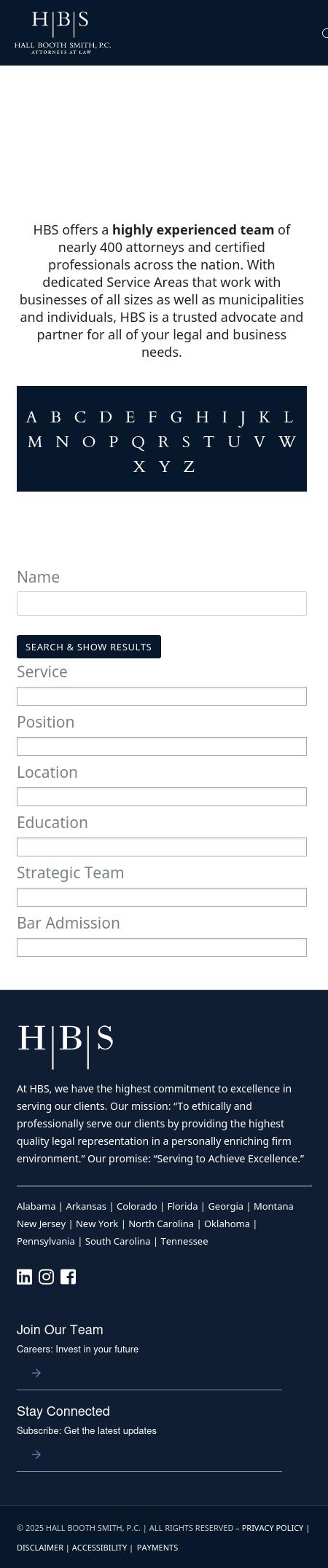 Hall Booth Smith, P.C. - Brunswick GA Lawyers