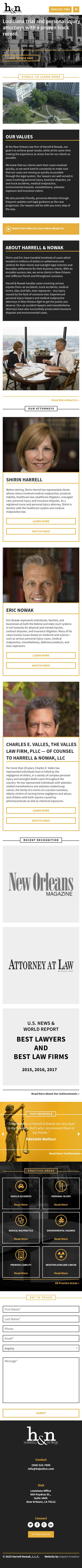 Harrell & Nowak, LLC - New Orleans LA Lawyers