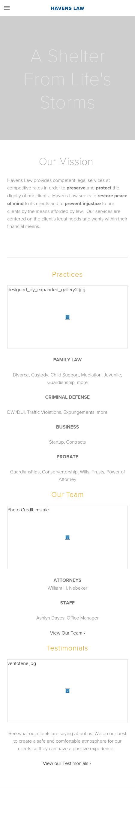 Havens Law LLC - Provo UT Lawyers