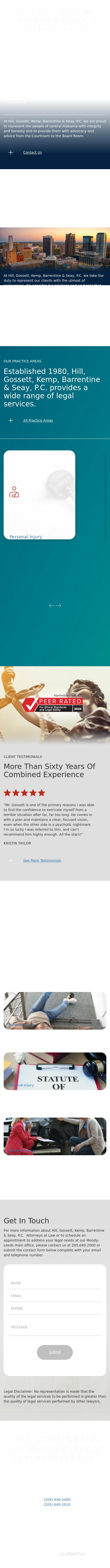 Hill, Weisskopf & Hill, P.C. - Moody AL Lawyers