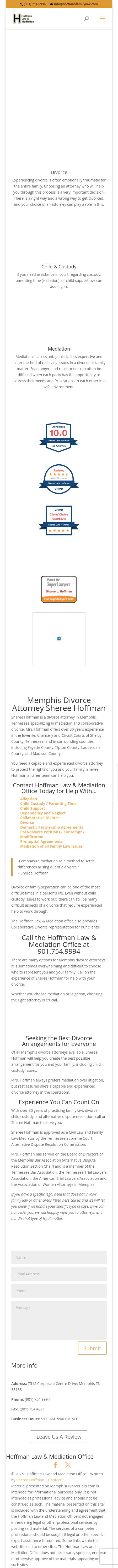 Hoffman Law & Mediation Office - Memphis TN Lawyers