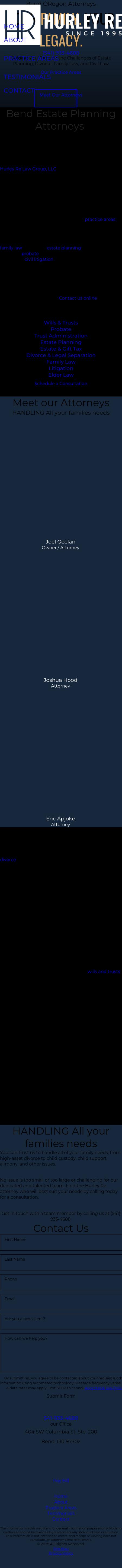 Hurley Re, P.C. Attorneys at Law - Bend OR Lawyers