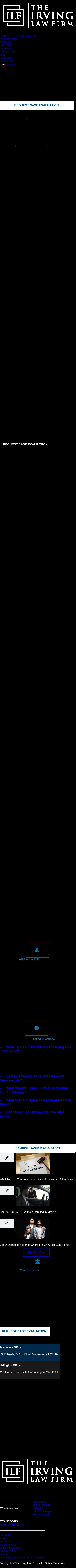 The Irving Law Firm - Manassas VA Lawyers